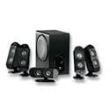 Logitech X-530 PC Multimedia Home Theatre Speaker System - 70 Watt (Total) (5.1)
