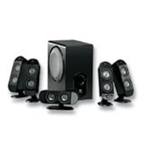 Logitech X-530 PC Multimedia Home Theatre Speaker System - 70 Watt (Total) (5.1)