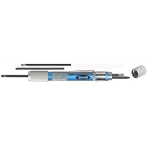 Commando Precision Miniature Pocket Screwdriver Set with 3 Flat Blades, 2...