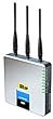 Linksys Wireless-G Broadband Router with SRX400 WRT54GX4 - Wireless router + 4-port switch - Ethernet, Fast Ethernet, 802.11b, 802.11g external