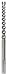 DEWALT DW5804 1/2-Inch x 16-Inch x 21-1/2-Inch 2-Cutter SDS Max Rotary Hammer Bit