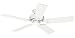 Silent Breeze White Hunter Fan - 21776 (Lifetime Warranty, Factory Renewed)