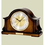 Bulova Chadbourne Mantel Clock - Ornate Metallic Dial - Dual Chime Movement by Bulova