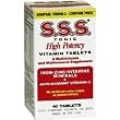S.S.S. Tonic High Potency Multivitamin And Mineral Supplement Tablets - 40 Tablets