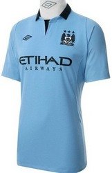 Umbro Youth Manchester City Jersey, X-Large