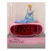 Disney Princess Desktop Clock - Cinderella LED Alarm Clock by