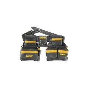 DEWALT D5101SM Heavy Duty Top Grain Leather Tool Belt, 28 to 38 Inch Waist