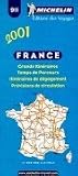 Michelin 2001 France: Route Planning (Michelin Country Maps)