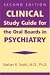 Clinical Study Guide For The Oral Boards In Psychiatry by Nathan R. Strahl ISBN 158562179X