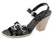 Stuart Weitzman Fax | Women's Dress Sandals Black Soft Patent