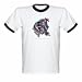 Search : Transformers Movie Shirts - Optimus Prime 6.1 oz Cotton Youth Ringer Tee