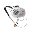 SONSRMF85V - Walkman Armband Radio,w/ Clock,Weather Resistance,White