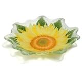 Peggy Karr 11-inch Glass Tuscany Flower Bowl