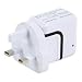 Ex-Pro iPod Mains TRAVEL Charger Charge DUAL - Connect your USB Cable to Mains - for Apple , iPhone, iPhone 3G / 3Gs, 4, i Phone 4, iTouch, iPod, i pod, iPod Mini, iPod Video, iPod shuffle, iPod with Dock Connector, iPod Clickwheel and iPod Colour screen, ipod Color, iPod U2, i Touch, Classic, iPod Nano (2nd/3rd Generation). Charge your ipod on the move simply connect your USB charge cable to this unit.