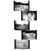 Aero 5-Opening Collage Frame in Black