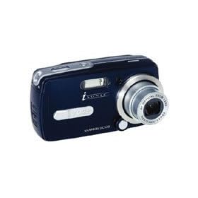 iSonic Snapbox DC-520 5.2 MP Digital Point & Shoot Camera, 3x Optical, 5x Digital Zoom Lens, 2.4 LCD Screen, Movie Clip with Audio, 4 Video Games, Color: Blue