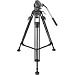 Cartoni Action Pro Mini DV Head, with One-Stage Aluminum Tripod & Mid-Level Spreader