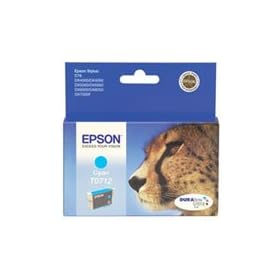 Epson Original T0712  Durabrite Cyan Ink Cartridge