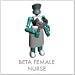 Stikfas Beta Female Action Figure Kit Nurse_s-1
