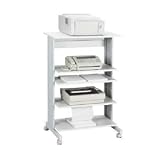 BDY644718 - 5 Level Printer Stand, 29-1/2x19-7/8x45, Gray