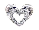 Gorgeous Diamond Heart-shaped Pendant
