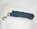 Hamilton 10' Cotton Rope Lead with Bolt Snap, Dark Green