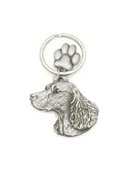 Lawn & Patio: Springer Spaniel Keychain - Karas and Rocha Marketing