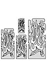 Iwata Flame Master Multiple Airbrushing Template