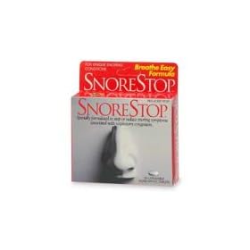 SnoreStop Breathe countsy Formula, Homeopathic Anti-Snoring Chewable Tablets 20 count