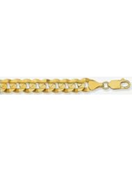 9.5mm Flat Curb Chain 24"