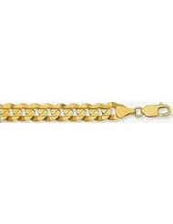 9.5mm Flat Curb Chain 22"