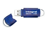 INTEGRAL 4GB AES-256 USB-Stick Courier Total Lock Preisvergleich