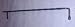 Wrought Iron Towel Bar - 24 Inch -Twisted Hand Made