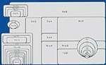 AVERY 5109 - Print or Write Removable labels - Rectangular Sheeted - Label Size 1/2 x 7/8 - New
