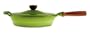 Lafont 2 3/4-Quart Buffet Casserole with Wood Handle, Apple Green