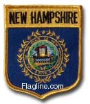 New Hampshire - State Shield Patches