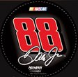 Dale Earnhardt Jr. 88 Round Vinyl Decal
