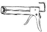 Caulking Guns: E-Z Thrust Skeleton Caulk Gun