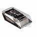 ROL1734232 - Business Card File,w/ 300 Ruled Cards,5x11-1/4x3,BK/SR