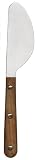Sagaform Set of Two Stainless Steel Butter Knives with Oak Handles