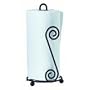 Spectrum Black Scroll Paper Towel Holder