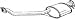 Automotive : Bosal 279-187 Resonator And Pipe Assembly