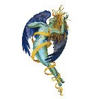 Angel Temporary Tattoo 2.5x3.5