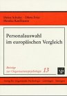 Produkt-Bild: Personalauswahl im europ&auml;ischen Vergleich