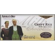 Candy Bar, Milk Chocolate w Crisp Rice, Organic, 2.8 oz., package of 12 by Chocolate Crisp Candy Bar