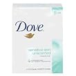 Dove Beauty Bar, Sensitive Skin, Unscented, 8-Count 4.25-Ounce Bars (Pack of 3)