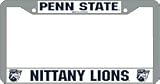 Penn State Nittany Lions Chrome License Plate Frame - SET OF 6 - Sports Merchandise