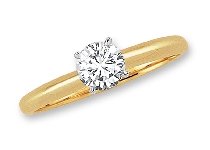 1 3 ct. Brilliant Diamond Solitaire