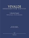 Produkt-Bild: Le Quattro Stagioni. The four Seasons / Die vier Jahreszeiten. For Violin and Piano. F&uuml;r Violine und Klavier