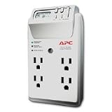 Buy : APC P4GC 4 Outlet Wall Tap/120V Power-Saving Timer Essential SurgeArrest